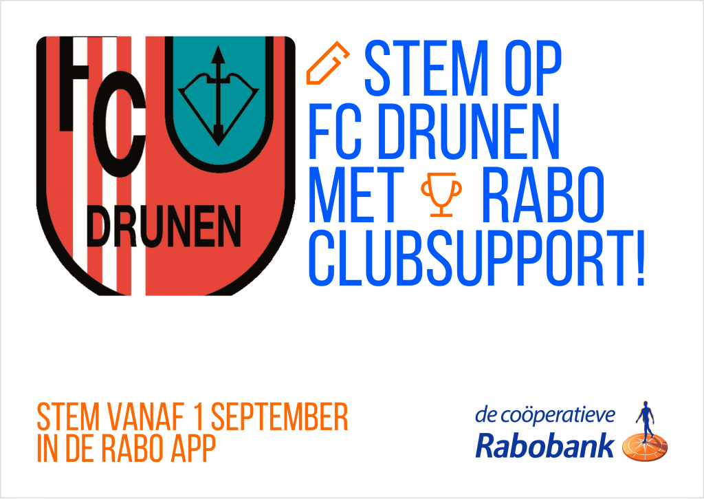 Steun FC Drunen via Rabo ClubSupport!